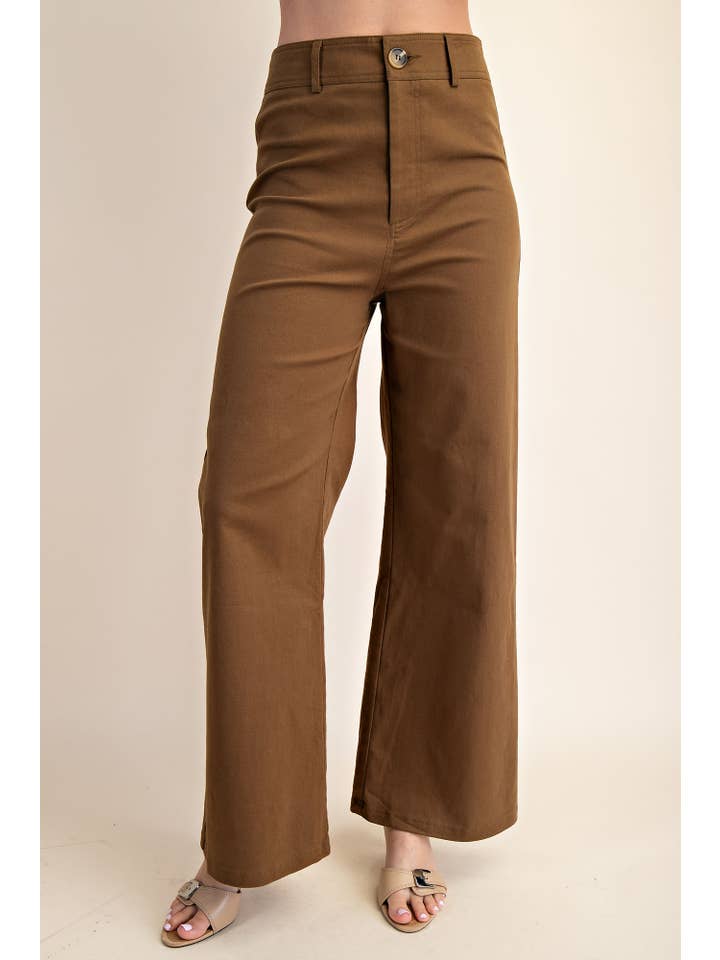 Glam - Wholesale Pants - Women's - High-Waist Straight Pants6