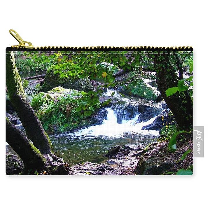 BOLSA ZIP - BOLSA ZIP “O RETRATO DE UM RIACHO” por atacado de sorayadapuzzostore