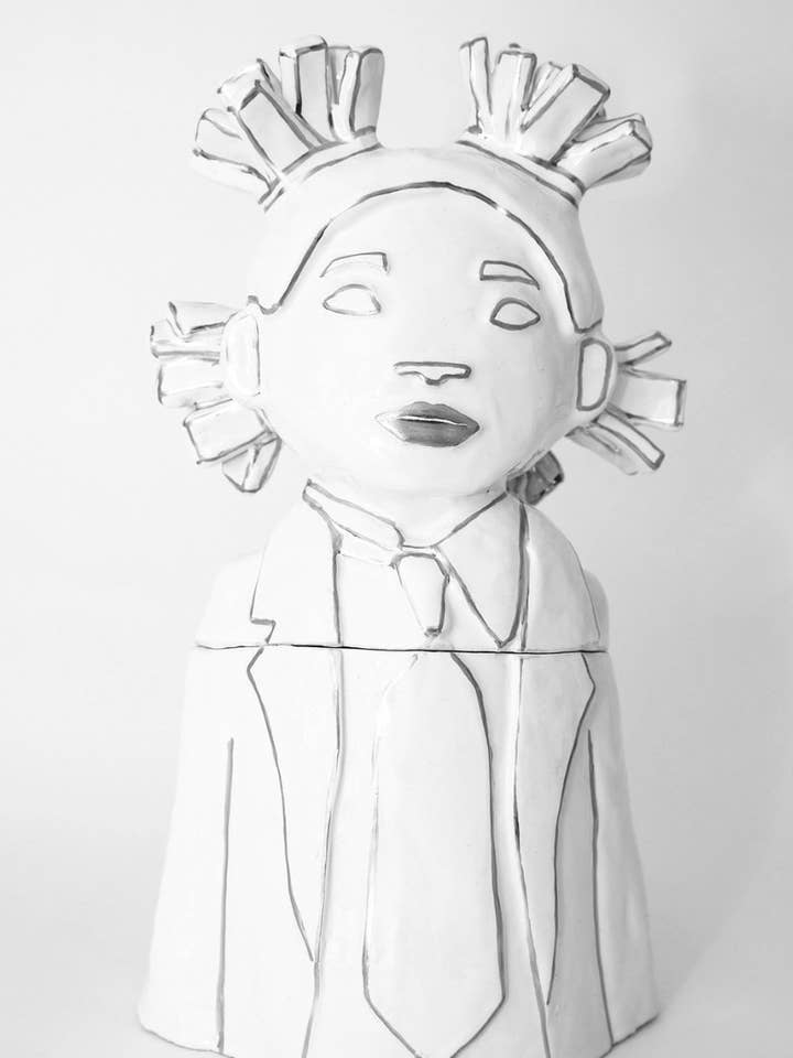 Basquiat Cookie Jar for wholesale by Hazy Mae