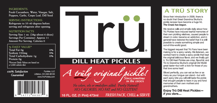 Tru Pickles - Wholesale Pickled Vegetables - Dill Heat Pickles2