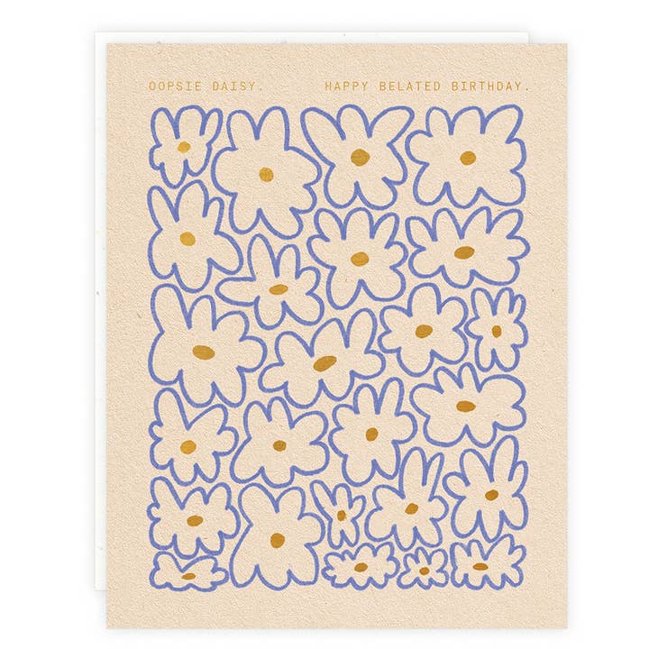 Oopsie Daisy voor wholesale door Someday Studio
