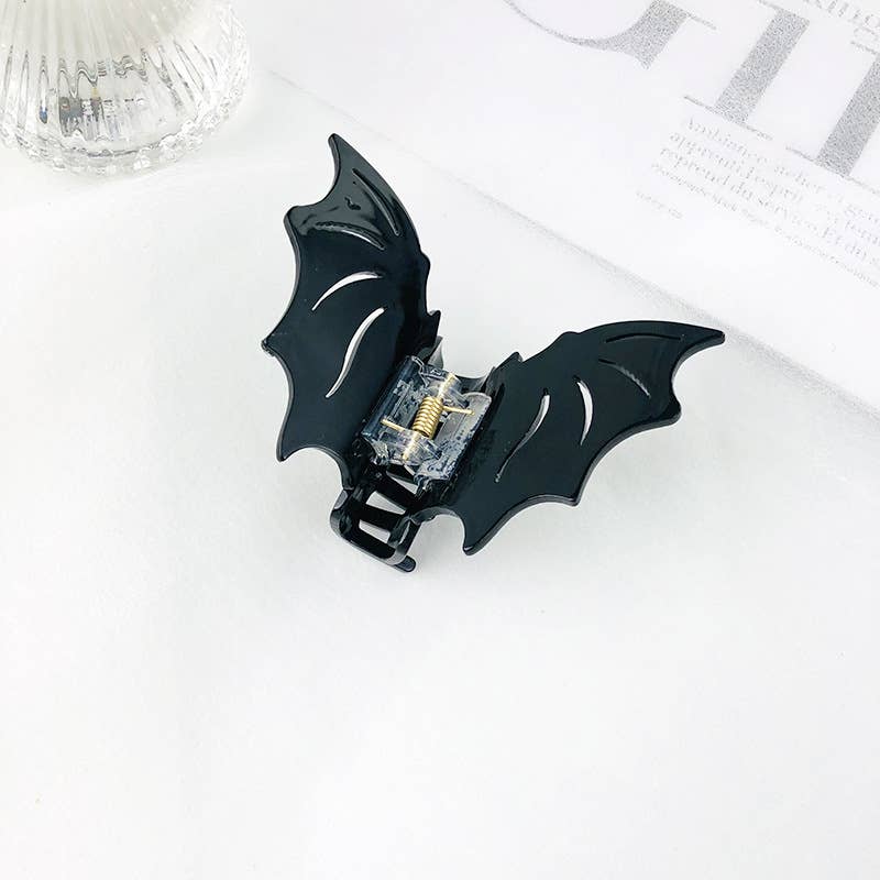 SoapElenGlen - Wholesale Hair Clip - Women's -  Colorful Bat Hair Clip, Halloween - Inspired Accessories1