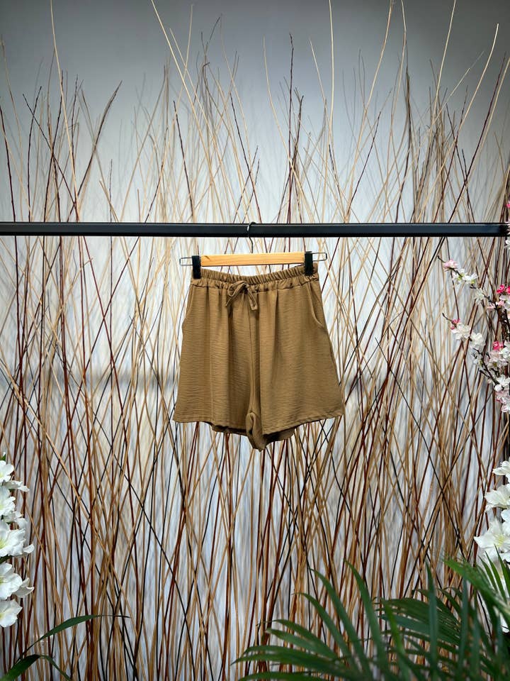 L'Emotion - Wholesale Shorts - Women's - Wide Cut Adjustable Bow Shorts