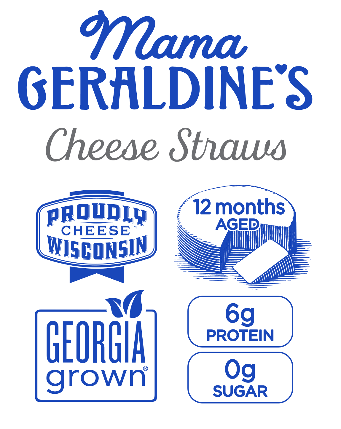 Mama Geraldine's - Wholesale Puffed Snack - 4.5 oz. Aged Cheddar (Traditional) Cheese Straws2