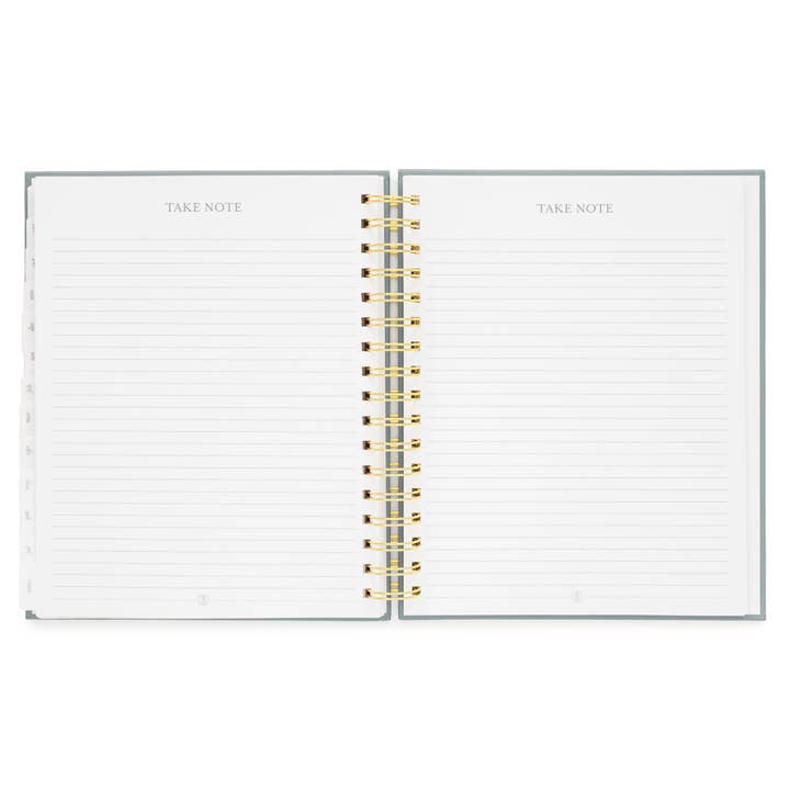 Sugar Paper - Wholesale Planner - 2025-2026 Dusty Blue Signature Spiral Academic Planner8