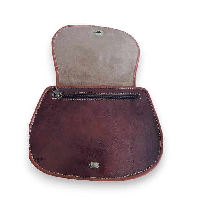 HandHappiness - Wholesale Crossbodytas - Dames - Handgemaakte Echt Leren Zadeltas Voor Vrouwen.7