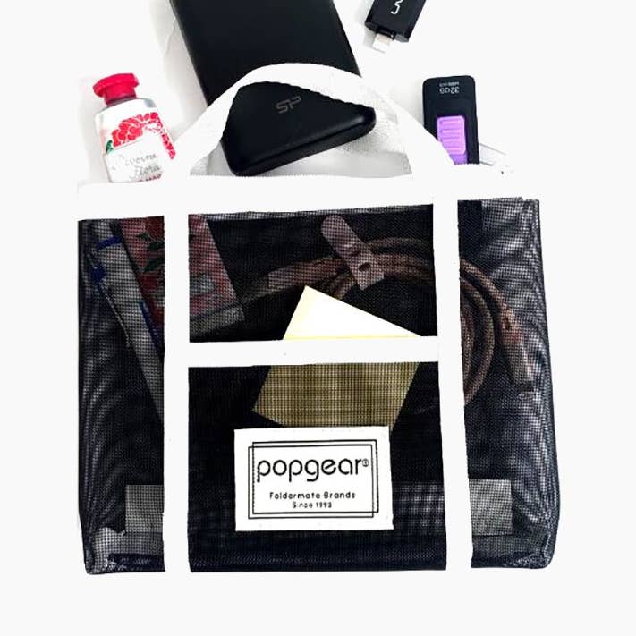 Borsa da trasporto nera piccola con manico Travel Grace per la vendita all'ingrosso da parte di Multi Técnica de Papelería SA