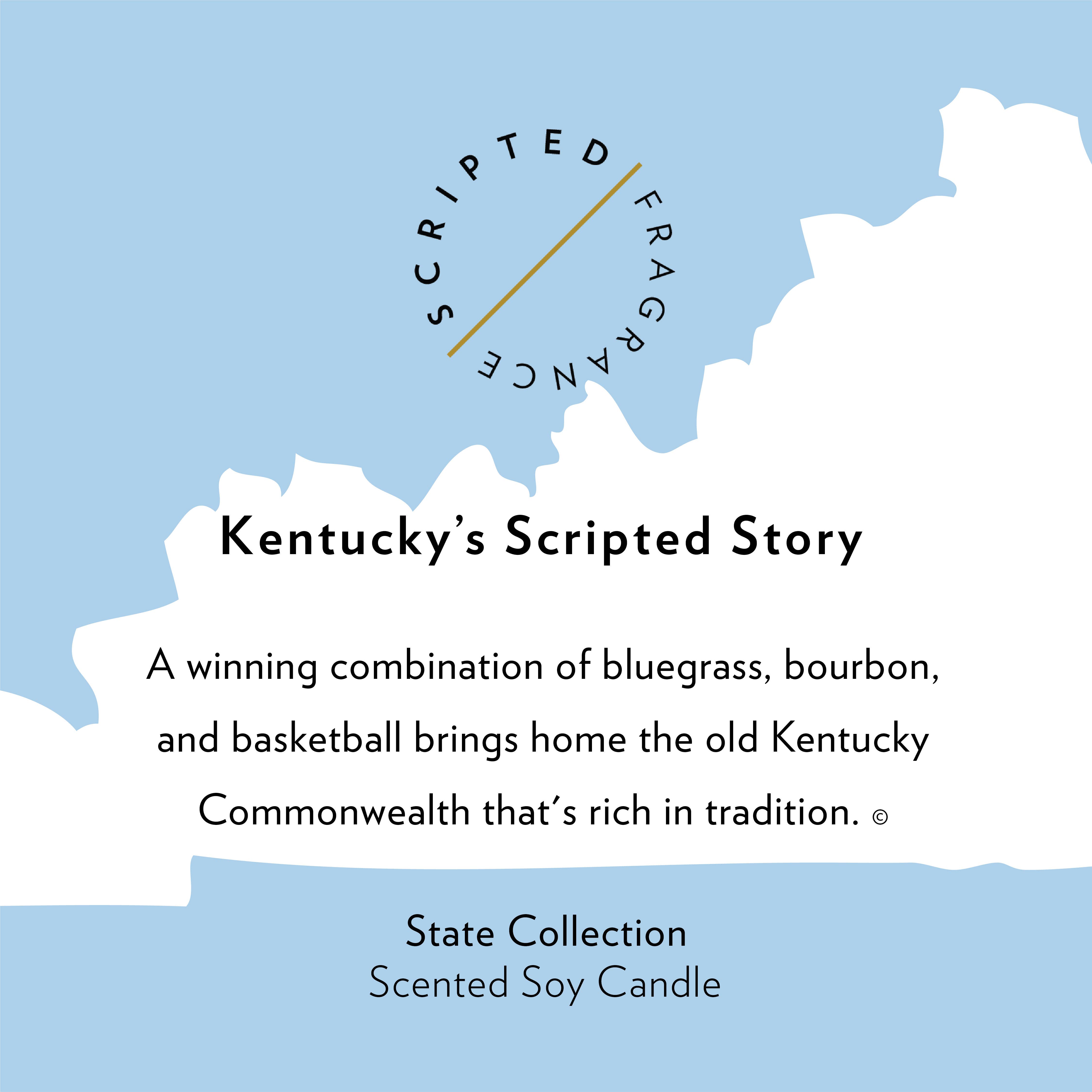 Scripted Fragrance - Vendita all'ingrosso Candela in vasetto - Candela di soia Kentucky State5