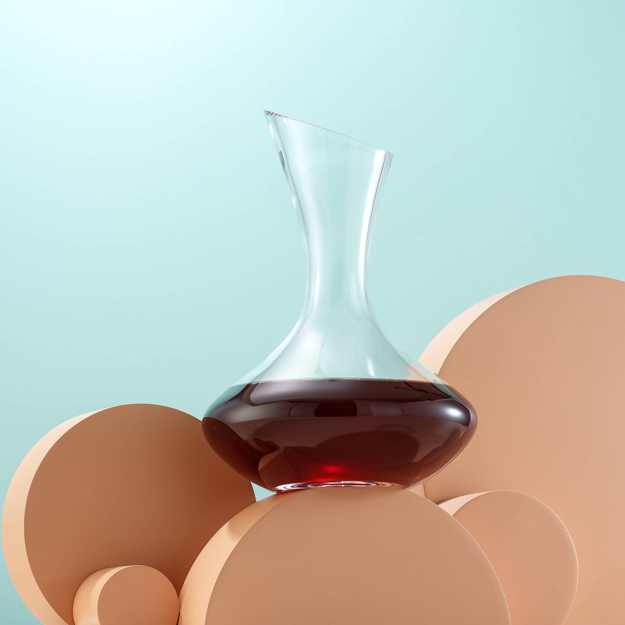 JoyJolt - Wholesale Decanter - Lancia Crystal Wine Decanter, 40 Oz5