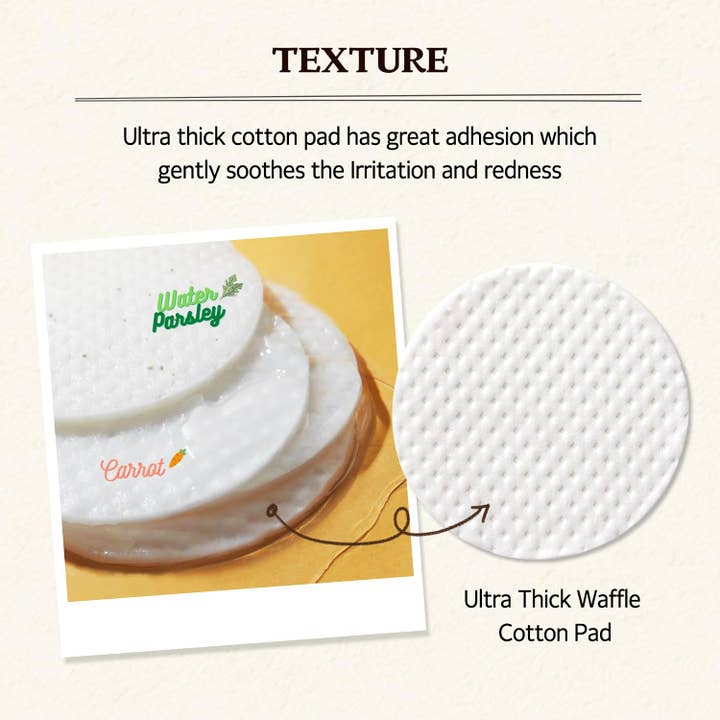 Glowiss - Wholesale Facial Toner - SKINFOOD Carrot Carotene Calming Water Pad 250g/60 sheets3