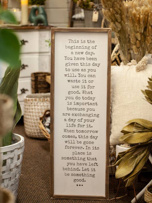 This is the Beginning - Vertical for wholesale by Our Kindred Home