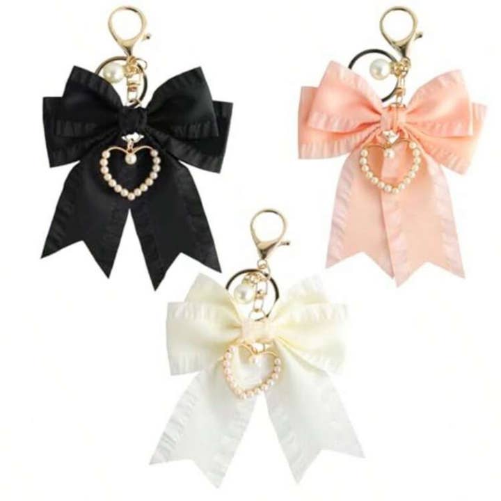 Portachiavi Fiocco – Elegante Ciondolo Fiocco per Borsa da Donna per la vendita all'ingrosso da parte di Couture Blueprint LLC