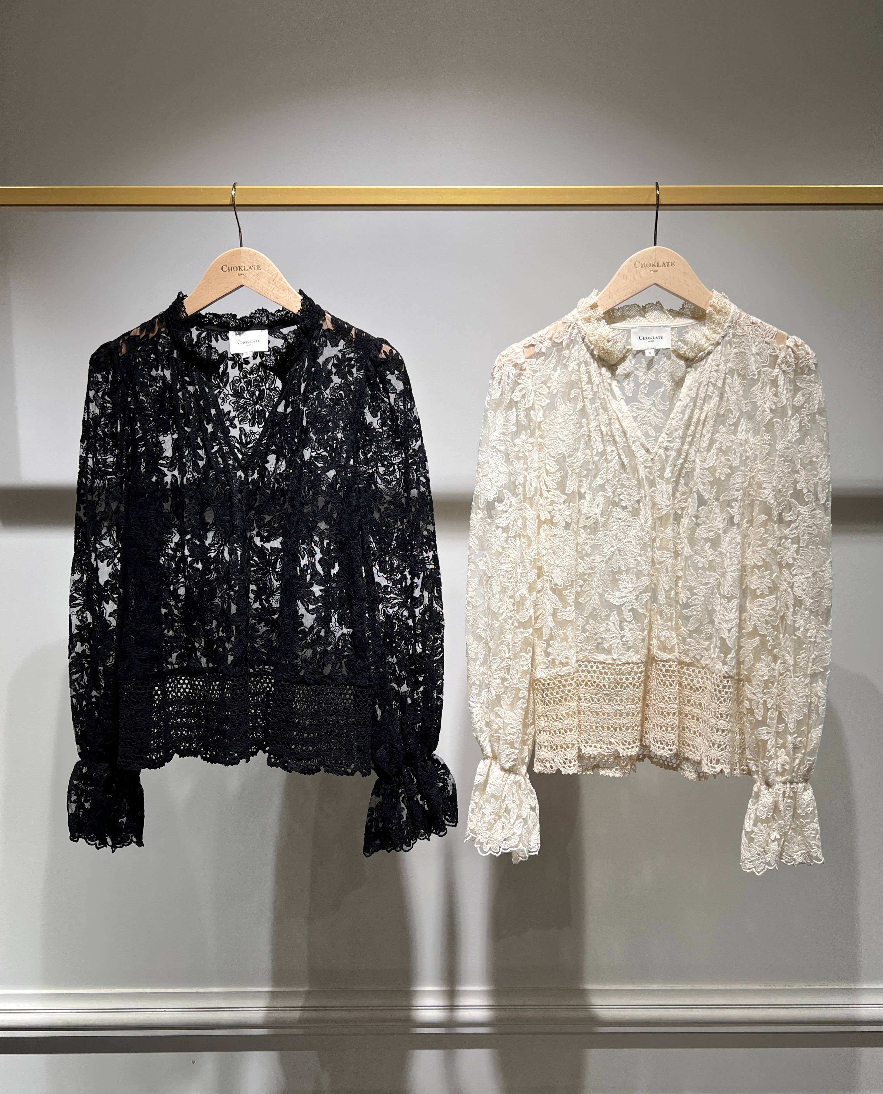 CHOKLATE PARIS - Wholesale Blouse - Women's - Bohemian lace blouse - 8101610