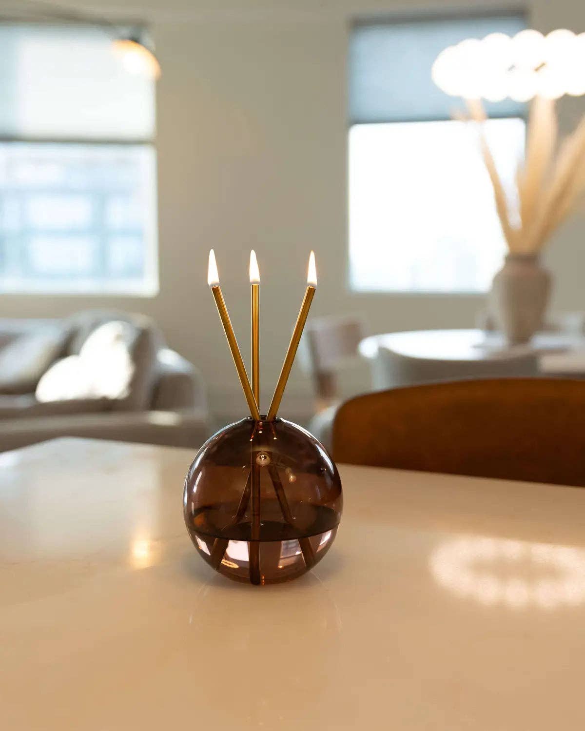 Everlasting Candle - Wholesale Vase - Neva Vase, Prairie Dust [x6] --WHOLESALE1