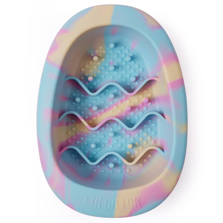 CHEWFFON Interactive Dog Lick Bowl-Rainbow Small for wholesale by CHEWFFON