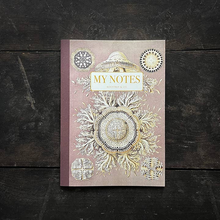 Haeckel 2 - Note Booklet - Made in Denmark for wholesale by Koustrupco