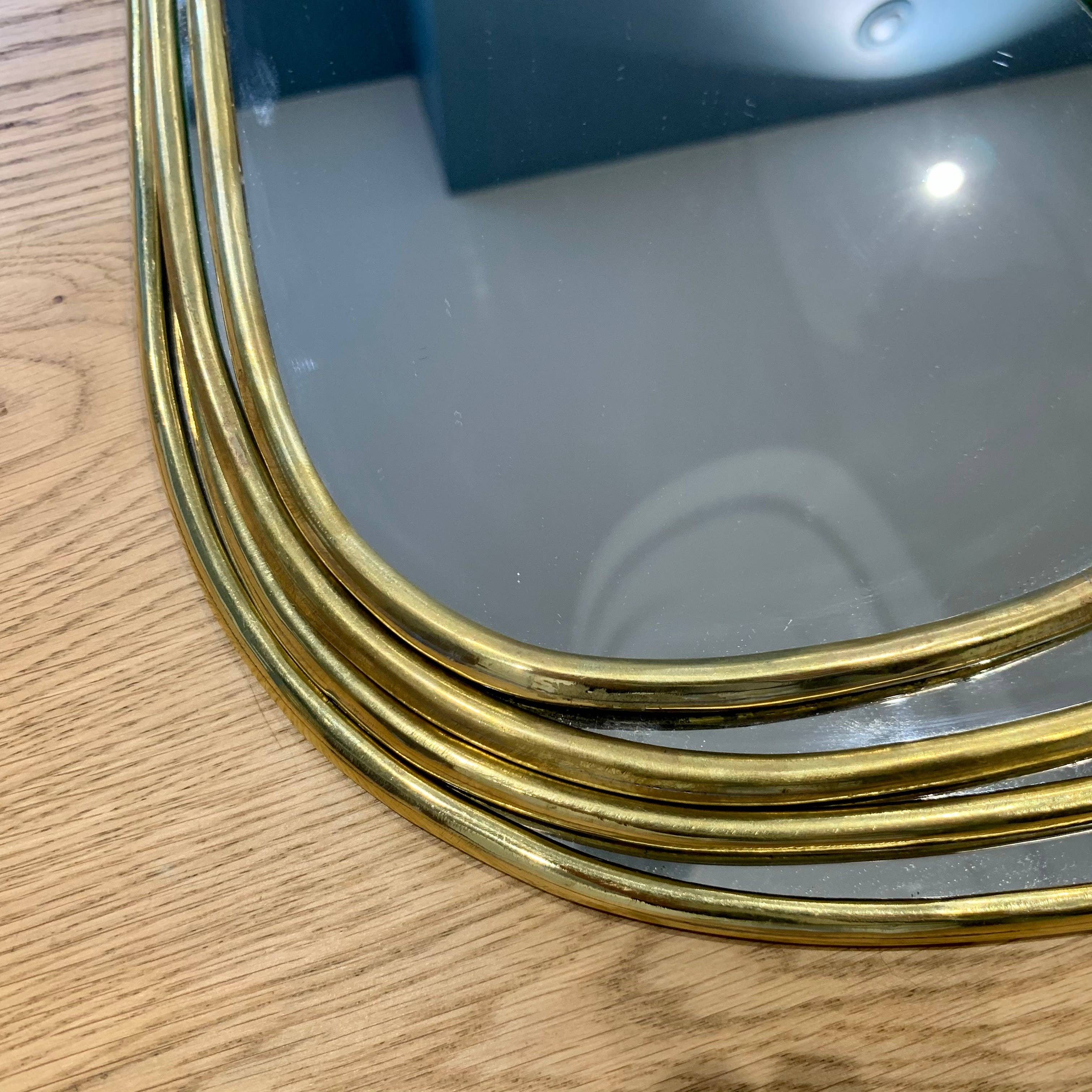 Bohome Living - Wholesale Wall Mirror - Gold Brass Mirror - Oval2