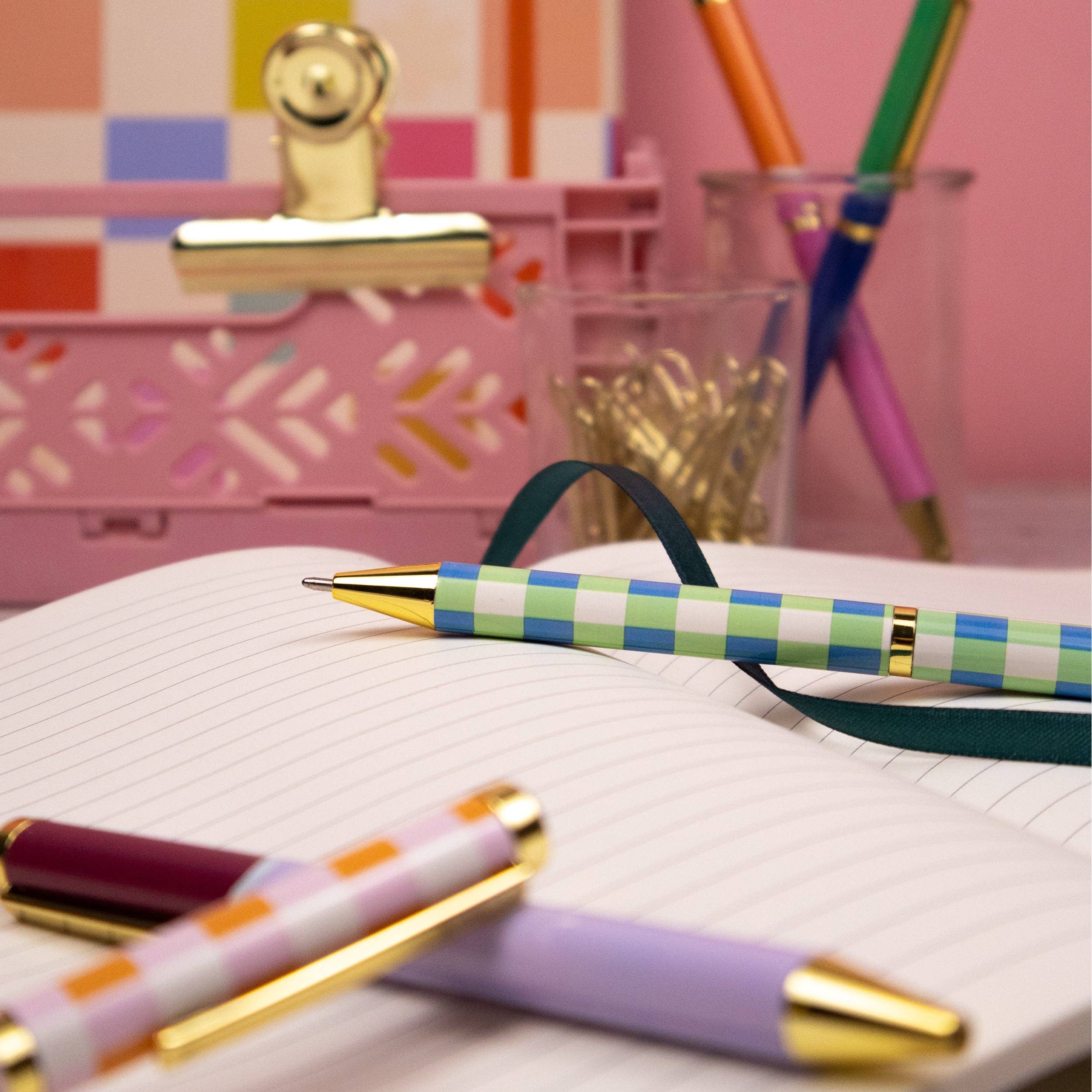 Robert Frederick Ltd – wholesale Pen – Saje Mixed Design Ballpoint Pens in Gift Box – Set of 5 Pens8