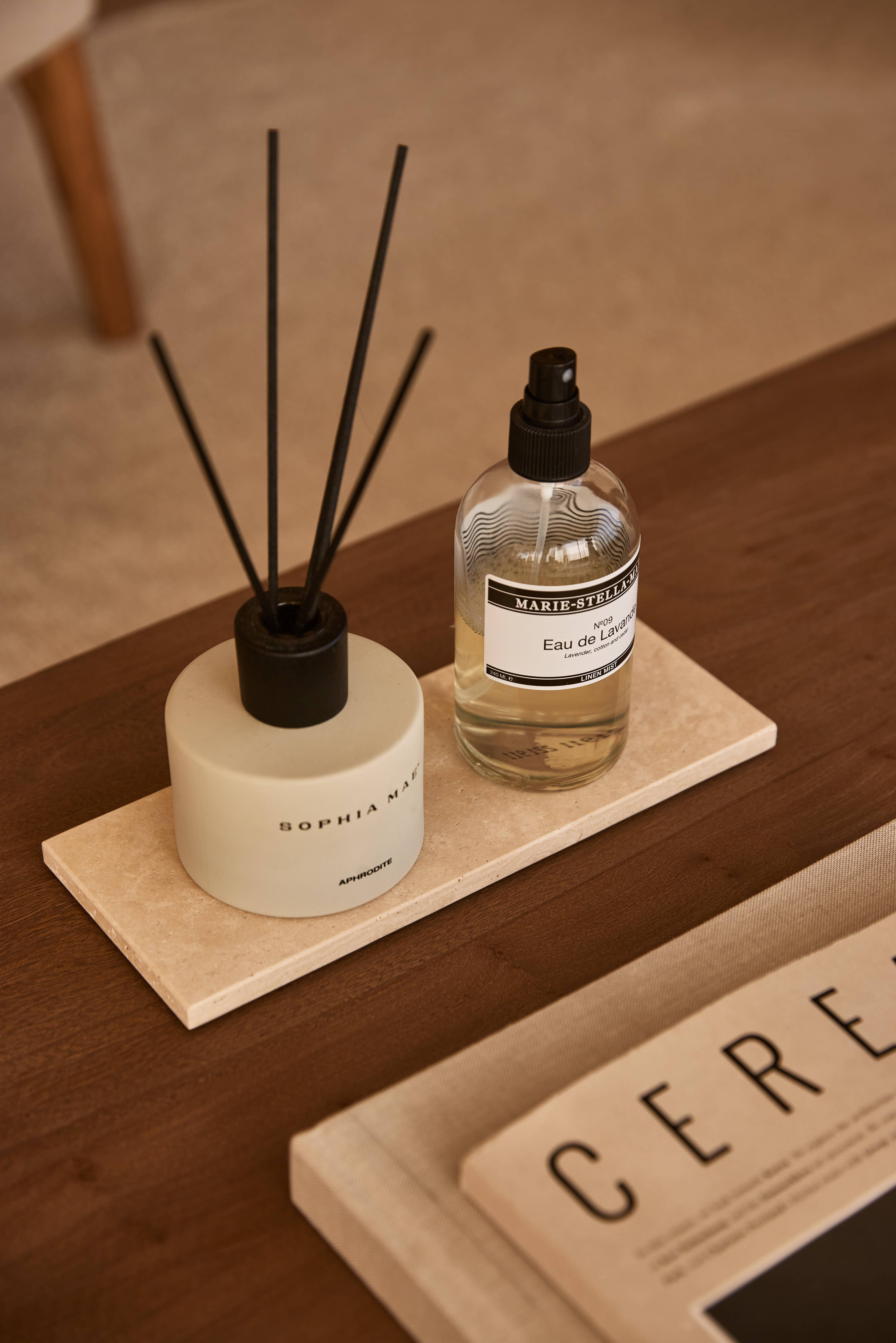 MOOISA – Engroshandel Pyntebakke – Travertin bakke rektangel S 10x25cm2