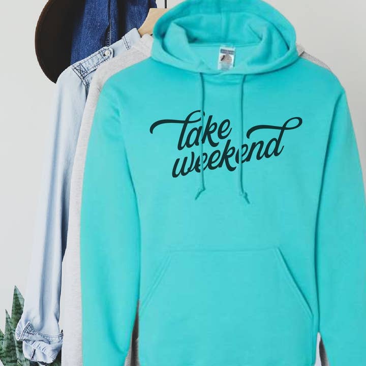 Lake Weekend Hoodie for wholesale by Top Crate