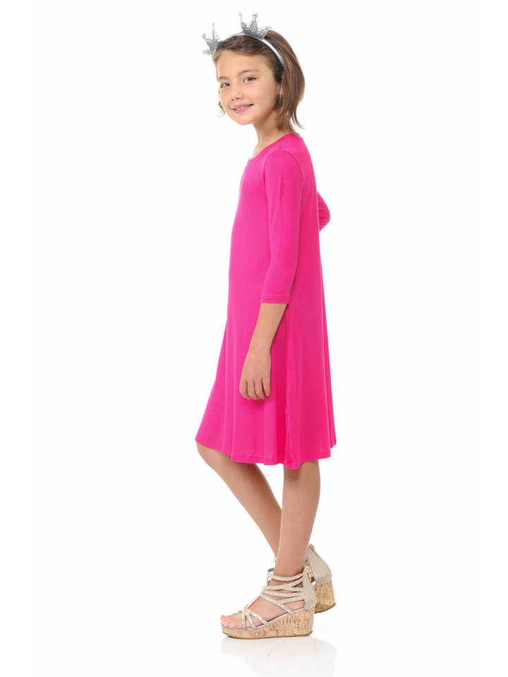Allium - Wholesale Dress - Kids - Trapeze Dress10