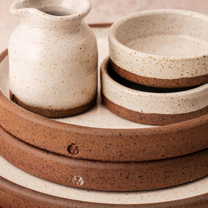 Matthew Jones Ceramics - Wholesale Dinner Plate - Straight Sided Plate: Medium1