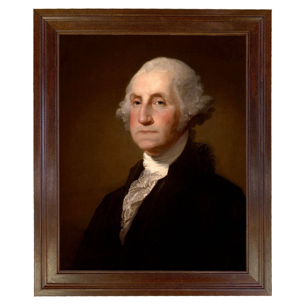 Madison Bay Co. - Historical Home Decor Reproductions - Wholesale Art Print - George Washington by Gilbert Stuart Vintage Painting Print60