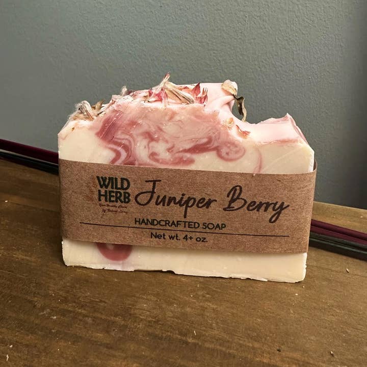 Wild Herb Soap Co - Wholesale Bar Soap - Lavender Rosemary, Juniper Tea Mango Butter Natural Soap Bar