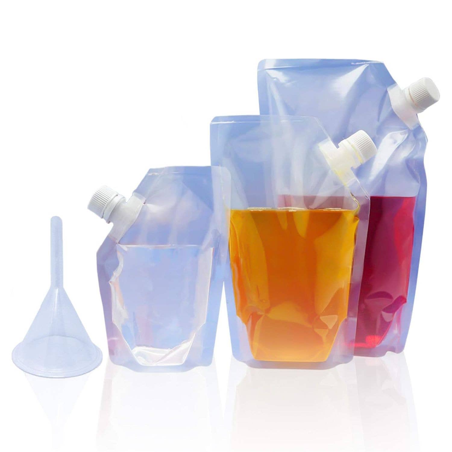 Zulay Kitchen - Wholesale Flask - Premium Plastic Flasks For Liquor - Cruise & Travel Flasks7