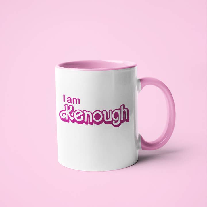 I am Kenough - Pink Barbie Mug for wholesale by Calm Down Caren