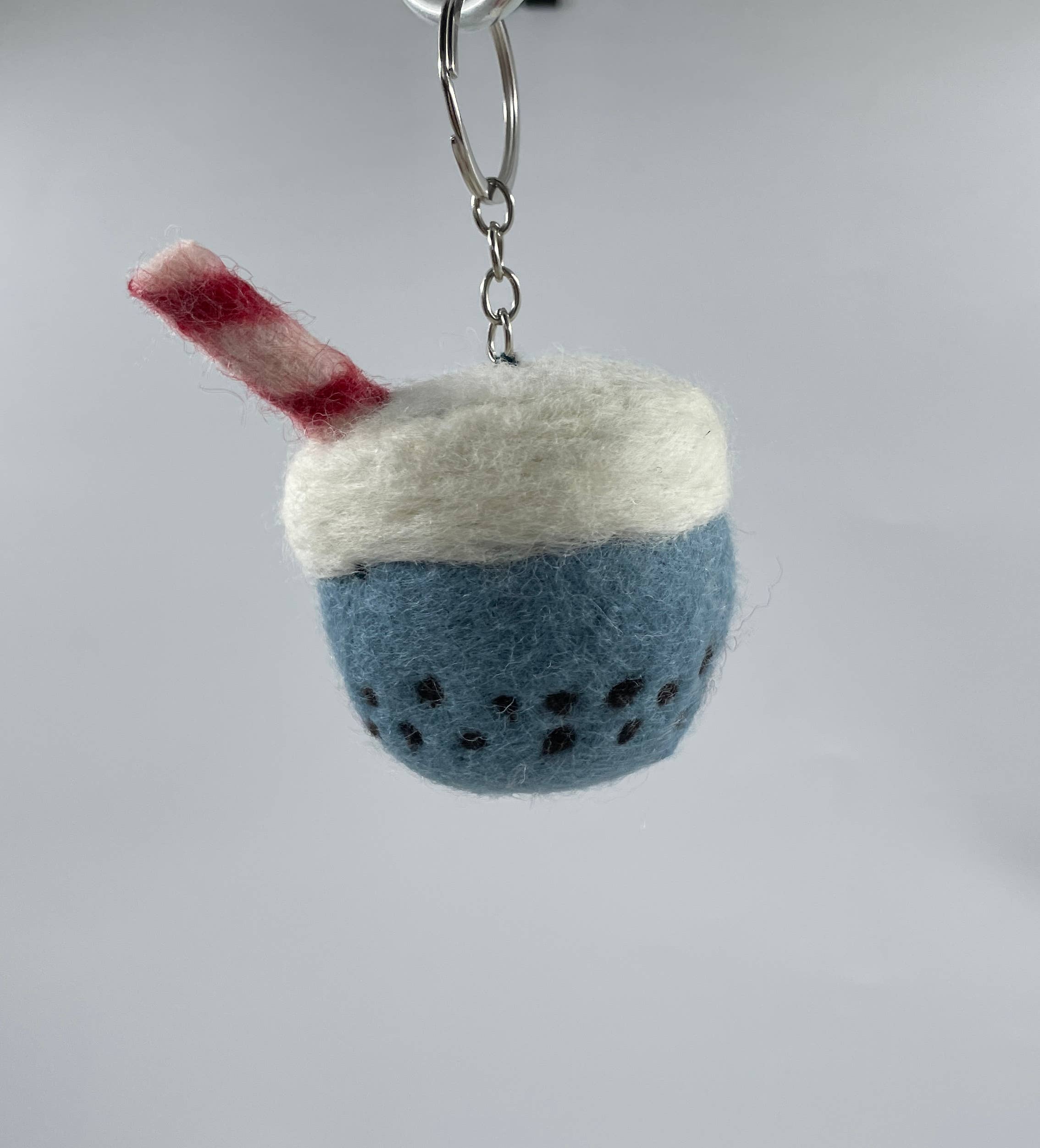 Funky Yak Ltd – wholesale Keychain – Unisex – Handmade  Felt Bubble Tea Keyrings1