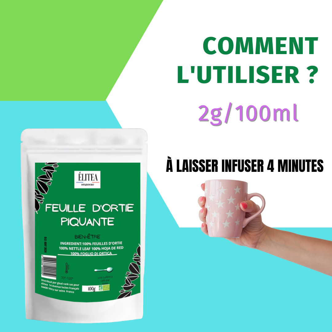 ELITEA - Wholesale Health/Detox Tea - Organic Spicy Nettle Leaf Infusion2