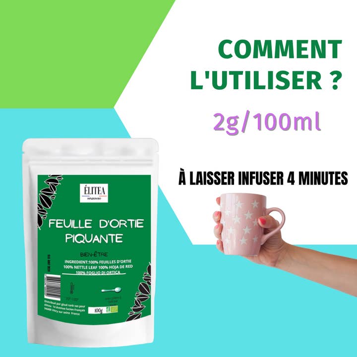 ELITEA – Großhandel Gesundheits-/Entgiftungstee – Bio-Kurzkrautfarn Brennnesseltee mit würziger Note2