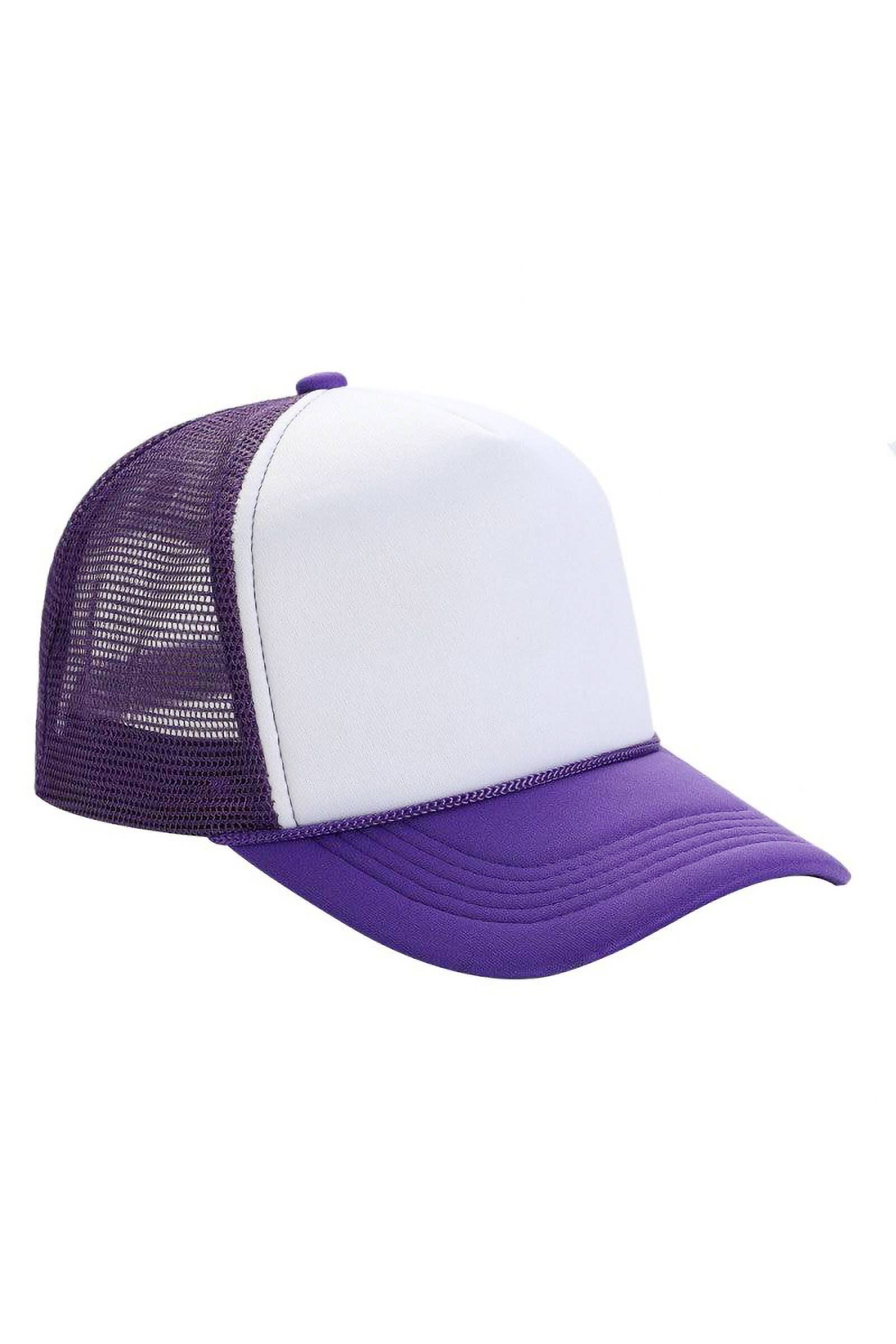 Cap Zone – boné - Mulher por atacado – Chapéu de caminhoneiro de espuma de cinco painéis multitons21