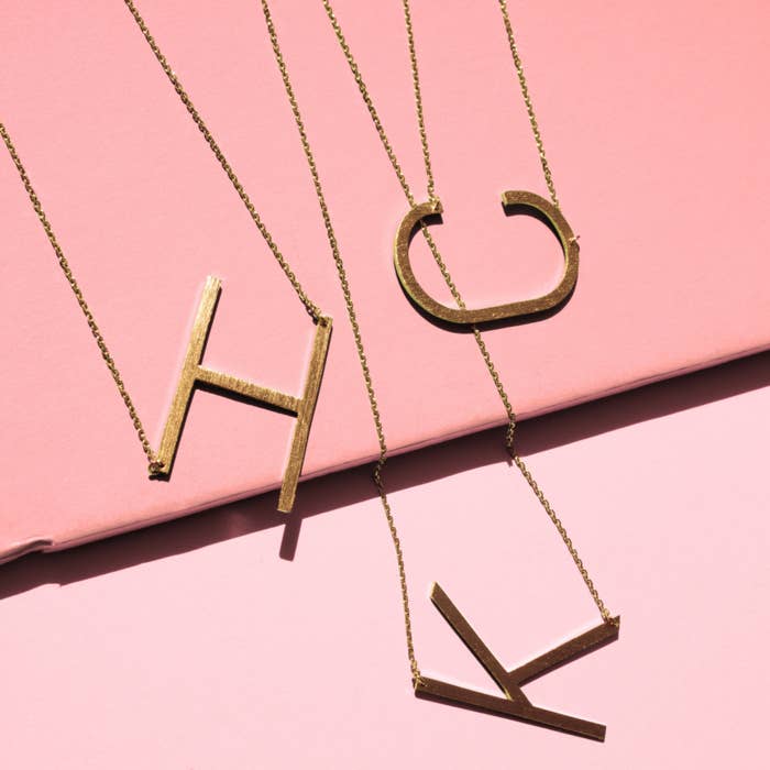 Ellison+Young - Wholesale Pendant/Charm Necklace - Monogram Collection Initial Necklace