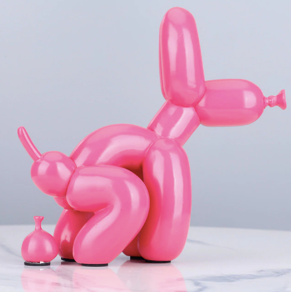 IVORE.GROUP (We cover All Import duty) - Wholesale Decorative Figurine - Poop Balloon Dog Statue6