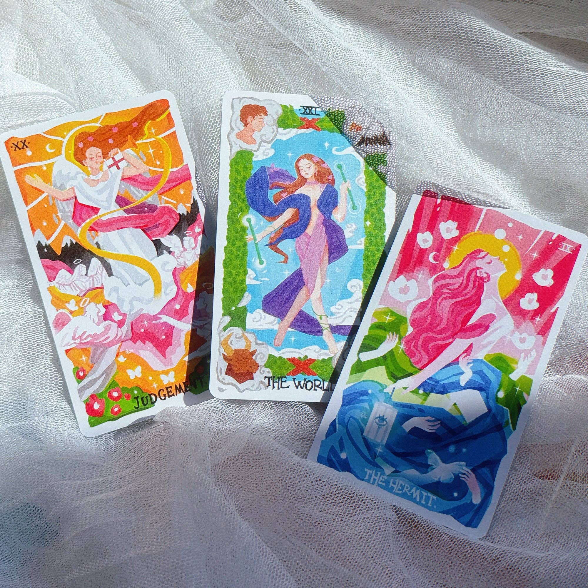 Vermilion Collection – wholesale Tarot cards – Sleepwalker's Tarot12