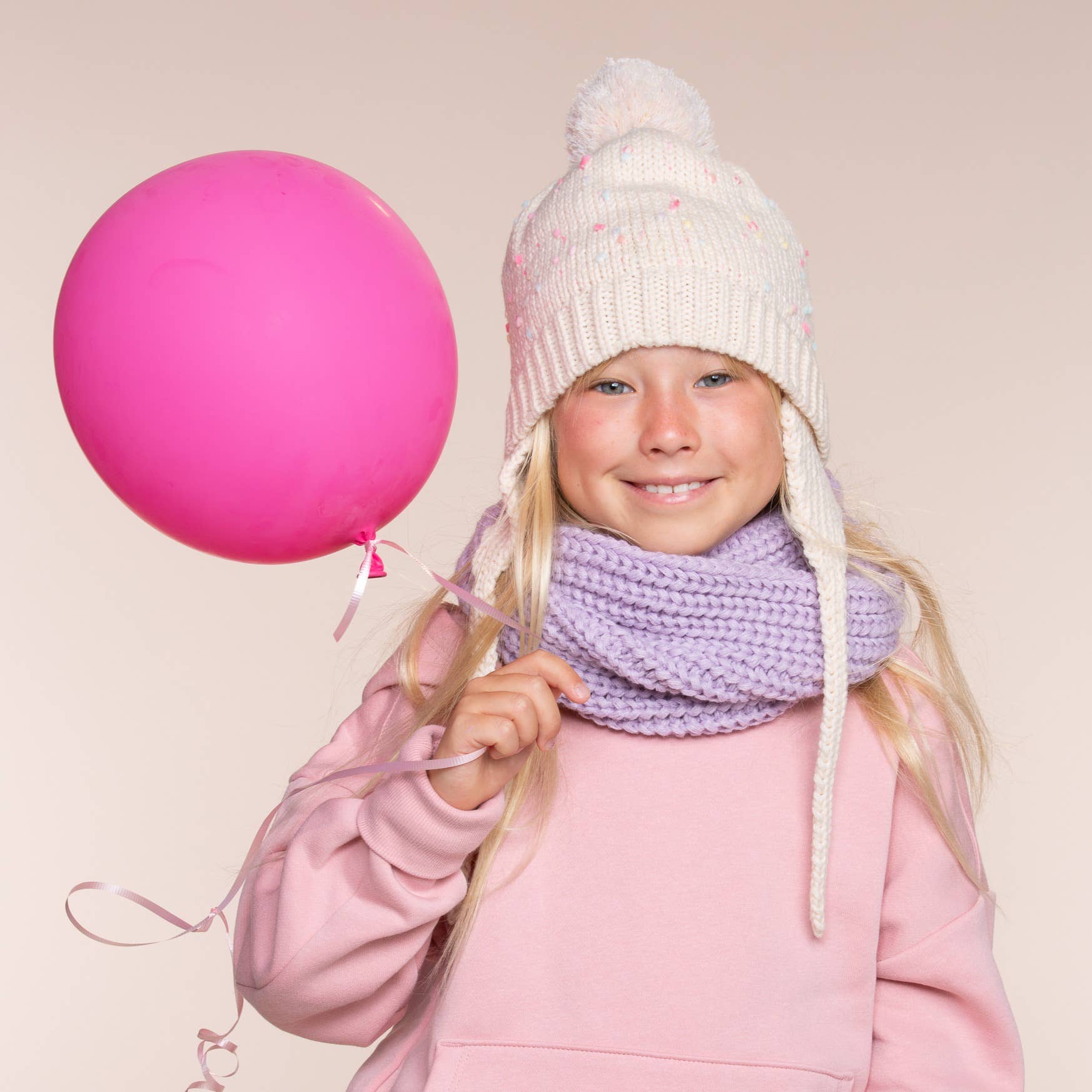 Peppercorn Kids - Wholesale Scarf - Kids - Girls Knit Infinity Winter Scarf - Kids All Ages, 3-122