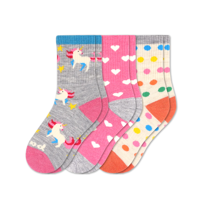 Pacas - Wholesale Socks - Kids - 3 Pack - Kids' Crew Pacas Socks38