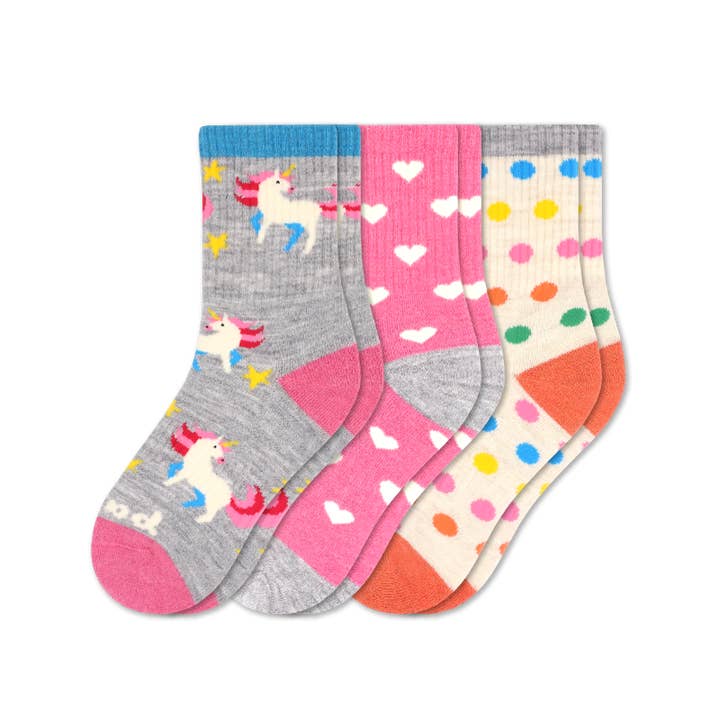 Pacas - Wholesale Socks - Kids - 3 Pack - Kids' Crew Pacas Socks22