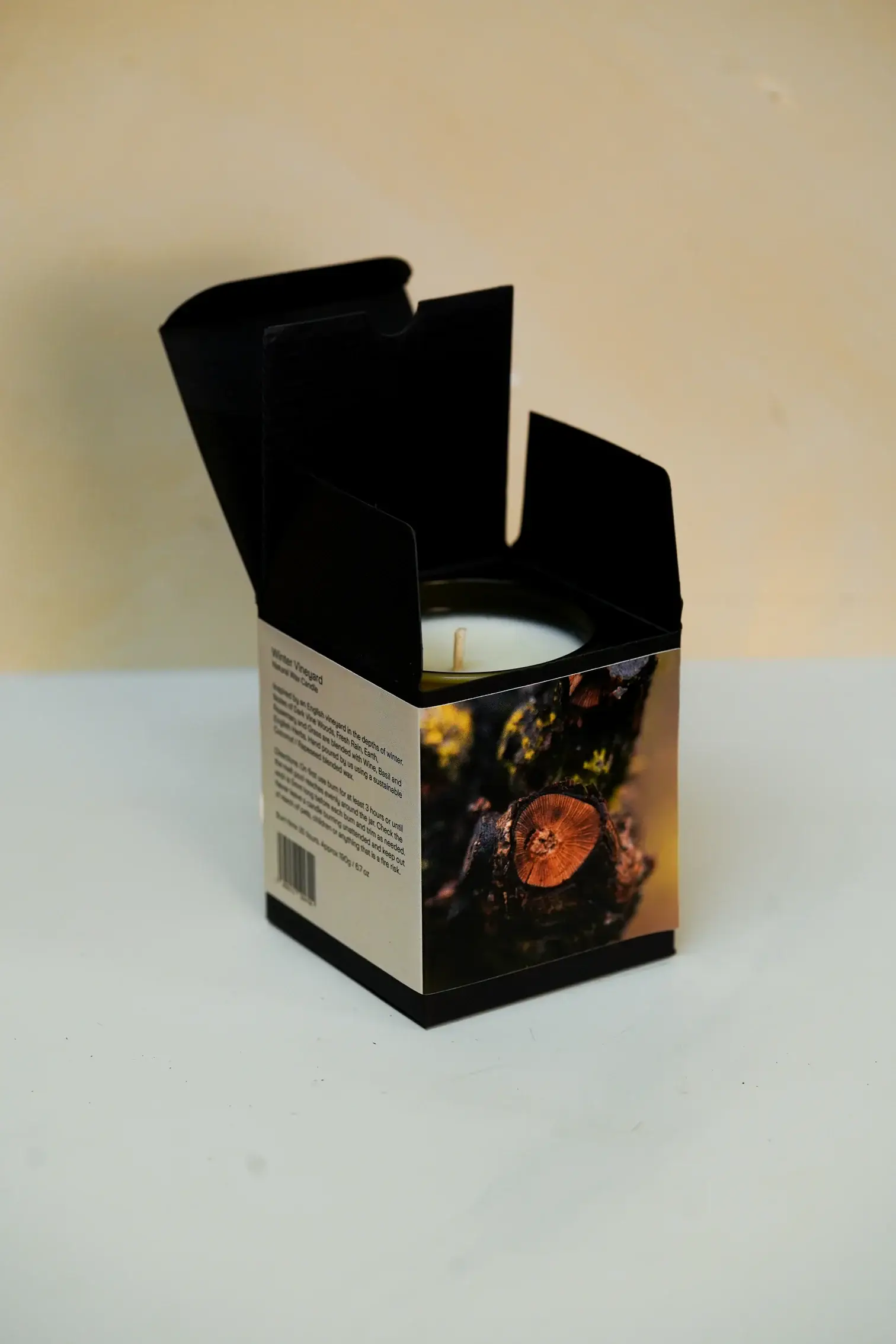 Pelegrims - Vente Bougie en bocal - Bougie Vignoble d'Hiver1