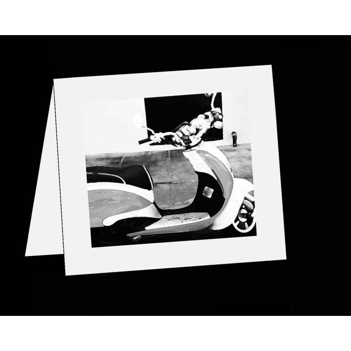 Monokromisk moped för wholesale av Line Five Studio