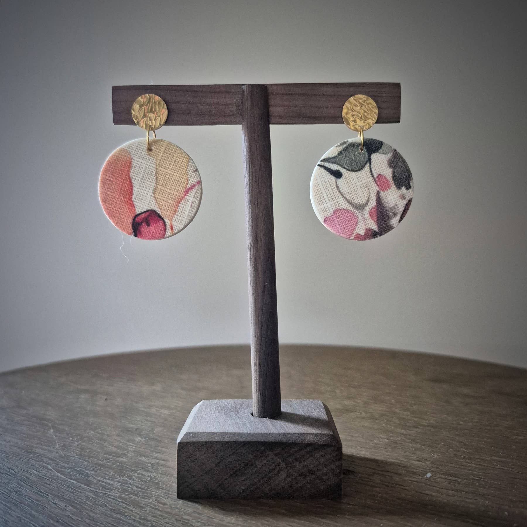 MIV Création Fleurie - Wholesale Dangle Earrings - Handmade earrings – Print variations3