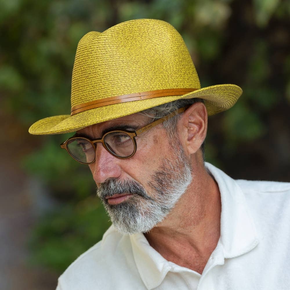 TRAVAUX EN COURS... - Wholesale Straw Hat - Unisex - PAPER HAT leather link141