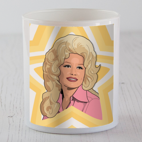 ART WOW – wholesale Jar/filled candle – Scented Candles 'Musical stars dolly par3