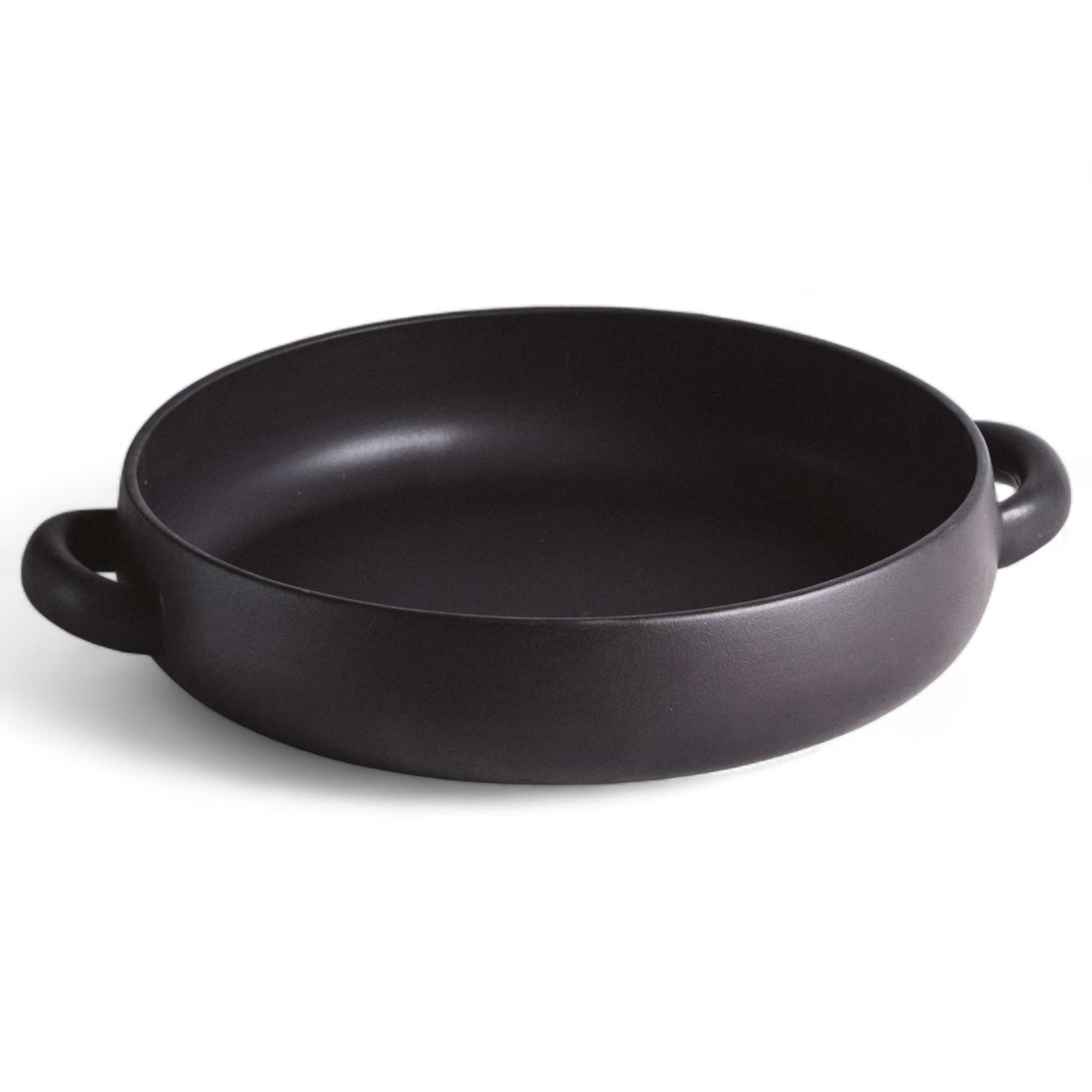 GHARYAN Stoneware & Olive Wood Tableware | Ships from USA – wholesale Serveringsfat – Stengods serveringsplatta med handtag 13,4"4