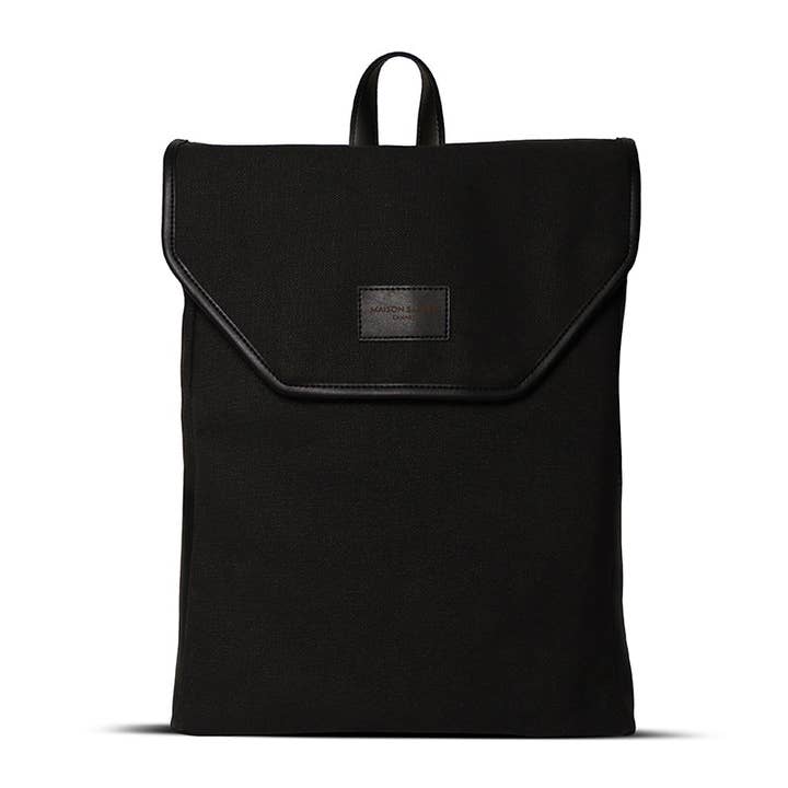 Paloma Sort 17'' Rygsæk for engroshandel hos Maison Sacrée