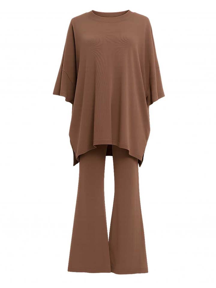 Sweetkama - Wholesale Top & Pant Set (NOT Loungewear) - Women's - Ladie Long Sleeves Bell Leg Top & Pants 2PCS Set8