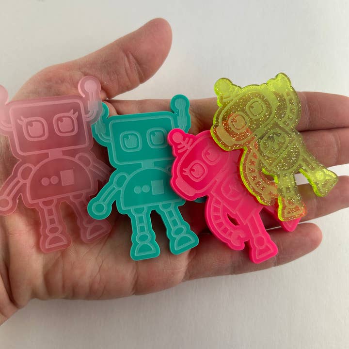 Robôs de Néon Acrílico por atacado de Stars and Sensory