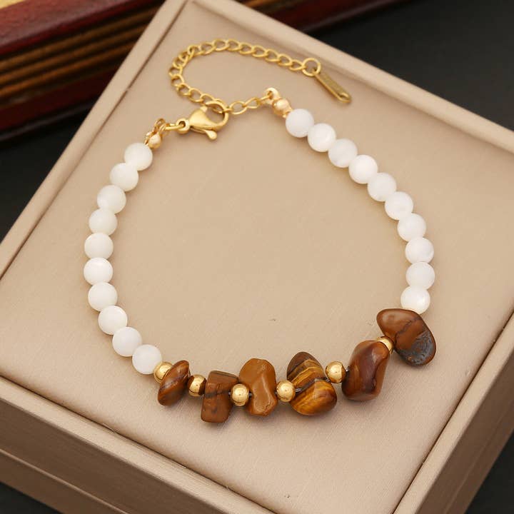 SIMPLE FASHION NATURAL STONE BRACELET_CWAJE0644 for wholesale by ACCITY